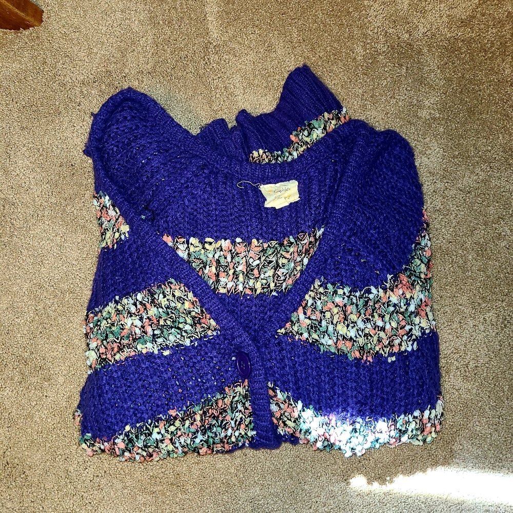 Oversized Vintage Cardigan